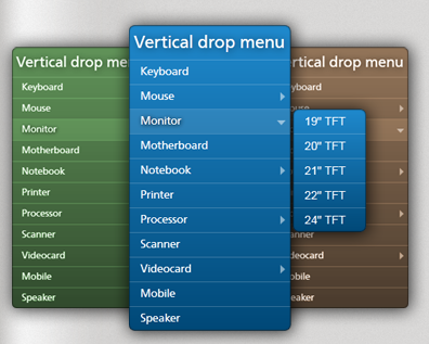 Vertical Drop Menu v.2.34 - Download Offlajn Module For Free