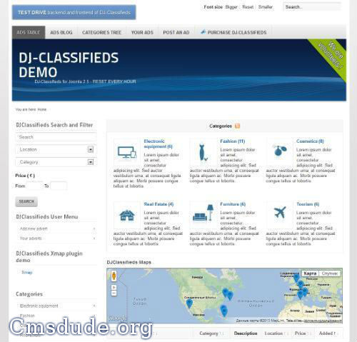 DJ-Classifieds - Download For Free Joomla Extension