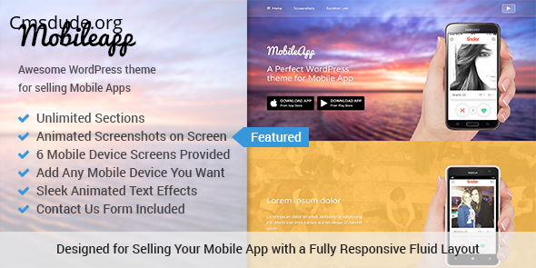 [MyThemeShop] MobileApp - Download WordPress Theme Free