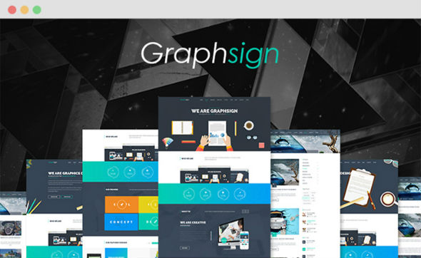 JoomlaUX Graphsign - Download Onepage Corporate Business