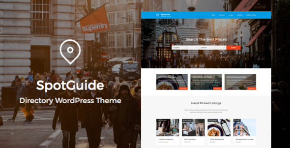 SpotGuide - Download High Performance Directory WordPress Theme