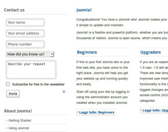 Fox Contact Form - Download Joomla Contact Form