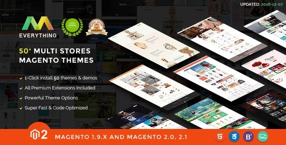 Everything Store Magento 2 & Magento 1.9 - Download Multipurpose Responsive Theme