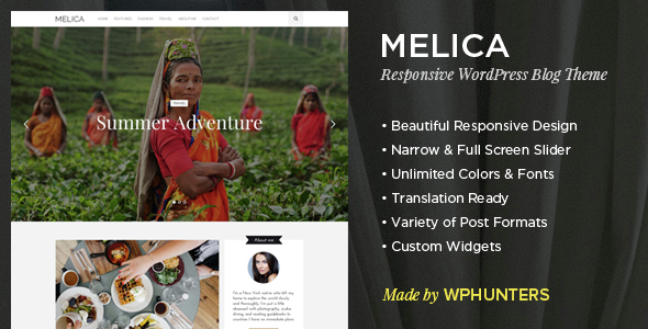 ThemeForest Melica – Responsive WordPress Blog Theme