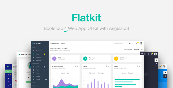 Flatkit | App UI Kit - Download Admin Html Template