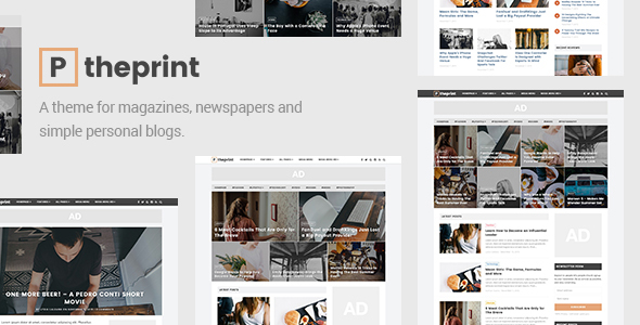 The Print - Download A Theme for Magazines and Simple Blogs WordPress