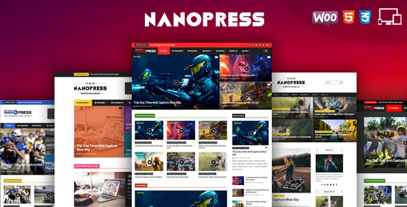 ThemeForest Nanopress - Download WordPress Responsive Blog & Magazine Theme