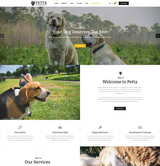 SJ Petta - Download Responsive Joomla Pet Care Service Template