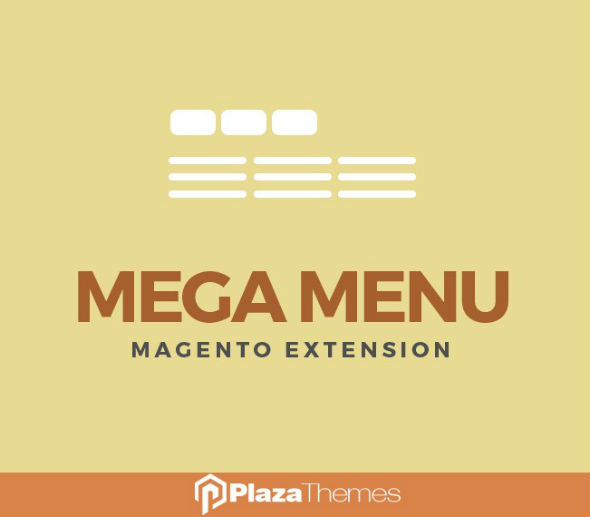PlazaThemes Mega Menu - Download Magento Extension