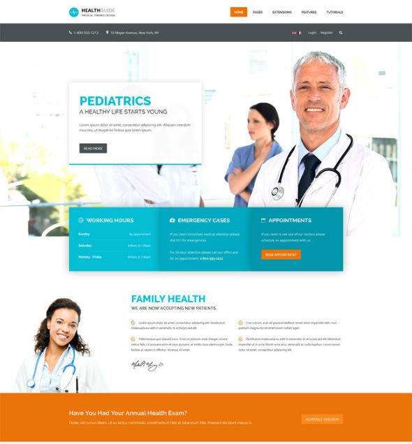 Shape5 Health Guide - Download Medicine Responsive WordPress Theme