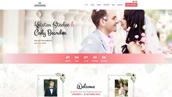 ThemeXpert Wedding - Download Responsive Wedding Joomla Template