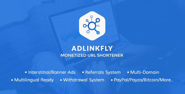 CodeCanyon AdLinkFly - Download Monetized URL Shortener