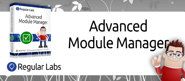 Regular Labs Advanced Module Manager Pro - Download Extension Joomla