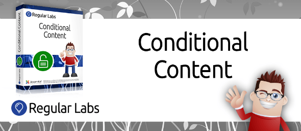 Regular Labs Conditional Content Pro - Download Extension Joomla