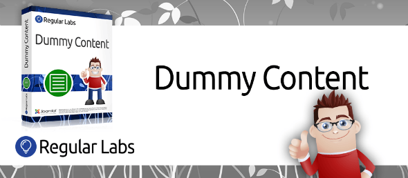 Regular Labs Dummy Content Pro - Download Extension Joomla