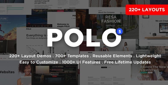 ThemeForest Polo - Download Responsive Multi-Purpose HTML5 Template