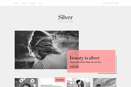 Theme-Junkie Silver - Download Fashion WordPress Responsive Theme