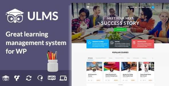 ThemeForest ULMS - Download Universal Learning Management System