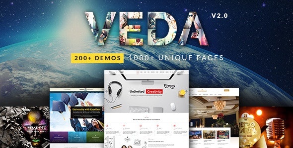 ThemeForest VEDA - Download Multi-Purpose Responsive WordPress Theme