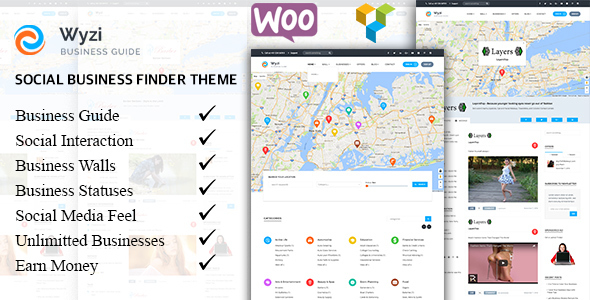 ThemeForest WYZI - Download Social Business Finder WordPress Directory Theme