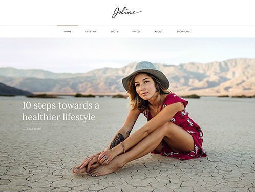 YooTheme Pro Joline - Download Responsive Personal Blog WordPress Theme