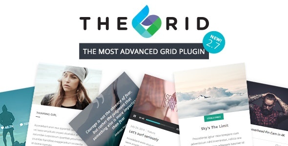 CodeCanyon The Grid - Download Responsive WordPress Grid Plugin