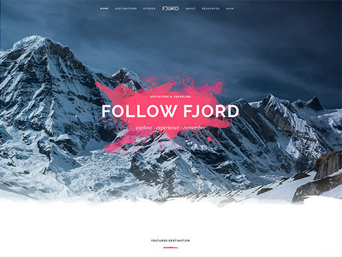 YooTheme Pro Fjord - Download Responsive Travel WordPress Theme