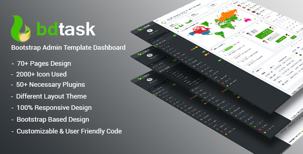 ThemeForest Bdtask - Download Bootstrap Admin Template Dashboard