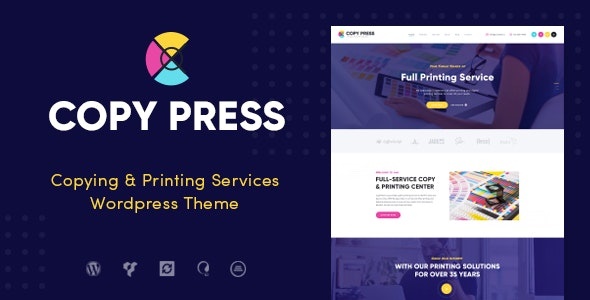ThemeForest CopyPress - Download Type Design and Printing Services Theme WordPress