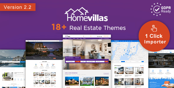 ThemeForest Home Villas - Download Real Estate WordPress Theme
