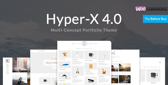 ThemeForest HyperX - Download Portfolio WordPress Theme for Freelancers and Agencies
