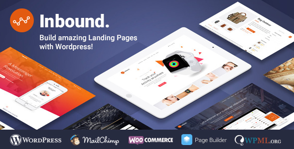 ThemeForest Inbound - Download WordPress Landing Page Theme