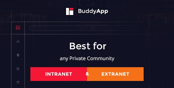 ThemeForest BuddyApp - Download Mobile First Community WordPress Theme