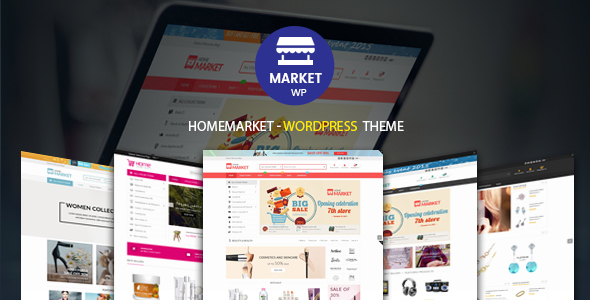 ThemeForest HomeMarket - Download Responsive WordPress eCommerce Theme