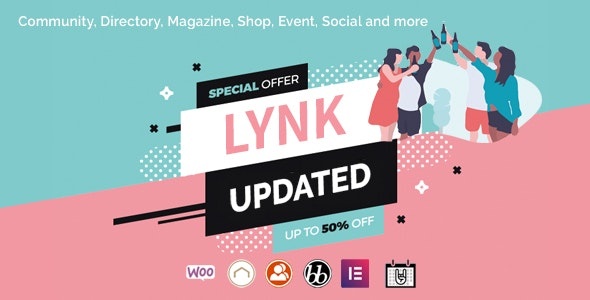 ThemeForest Lynk - Download Social Networking and Community WordPress Theme