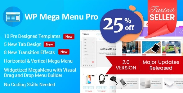 CodeCanyon WP Mega Menu Pro - Download Responsive Mega Menu Plugin for WordPress