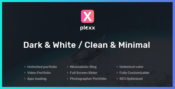 ThemeForest Plexx - Download Portfolio and Video Gallery for Agency and Studio WordPress Theme