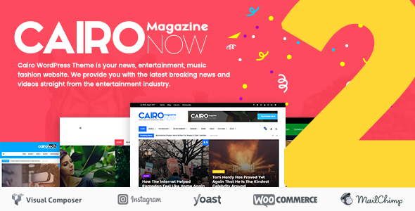 ThemeForest Cairo - Download Newspaper and Magazine WordPress Theme
