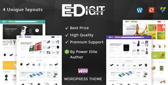 ThemeForest eDigit - Download Multipurpose WooCommerce WordPress Theme