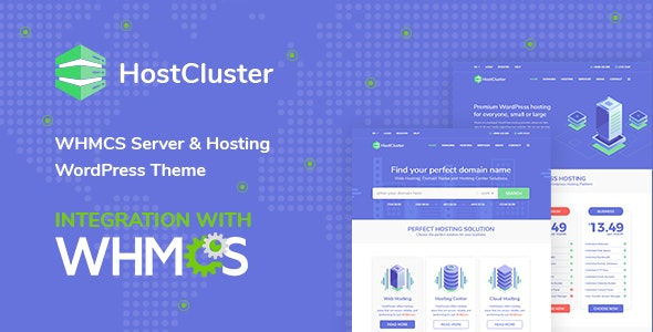 ThemeForest HostCluster - Download WHMCS Server & Hosting WordPress Theme