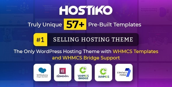 ThemeForest Hostiko - Download WHMCS Hosting WordPress Theme