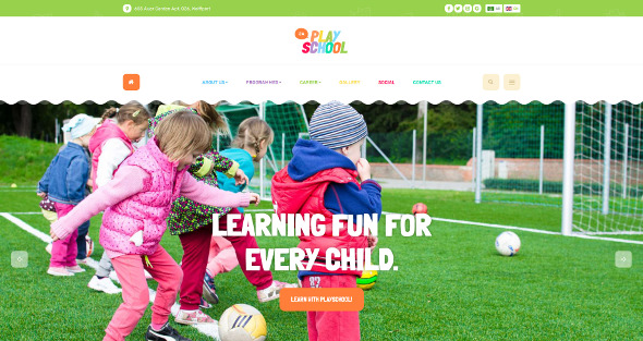 JA Playschool - Download Kindergarten Joomla Template