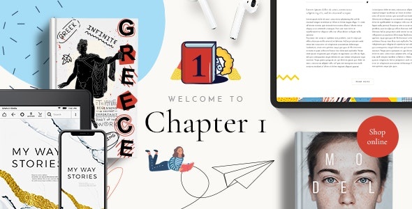 ThemeForest ChapterOne - Download Bookstore and Publisher WordPress Theme