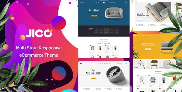 ThemeForest Jico - Download Furniture and Home Decor WooCommerce WordPress Theme