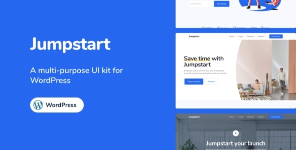 ThemeForest Jumpstart - Download App and Software WordPress Theme