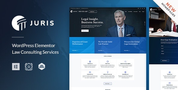 ThemeForest Juris - Download Law Consulting WordPress Theme
