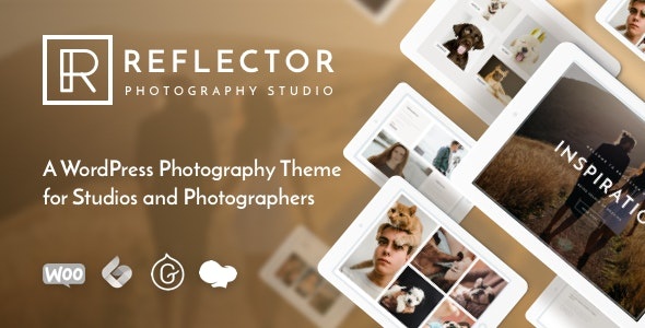 ThemeForest Reflector - Download Photography Theme for WordPress