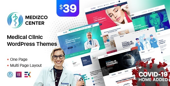ThemeForest Medizco - Download Dental Care Clinic WordPress Theme