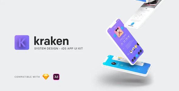 ThemeForest Kraken - Download iOS App UI Kit 24513772