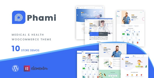 ThemeForest Phami - Download Medical and Health WooCommerce Theme